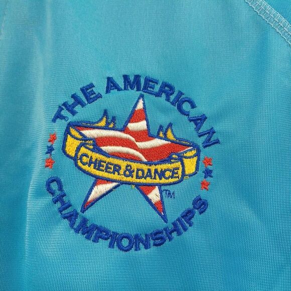 American Cheer and Dance Championships National Full Zip Jacket Blue Sz Small - Picture 2 of 8